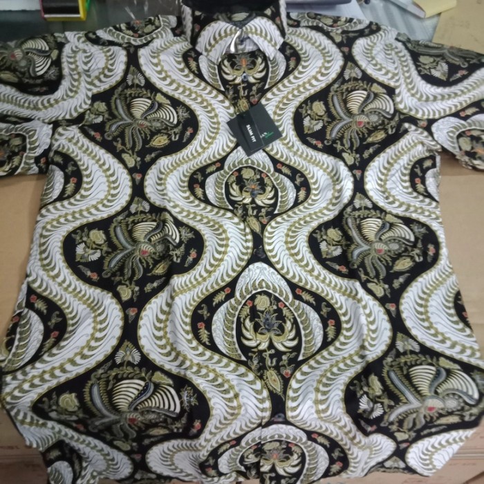 [COD] Kemeja Alisan Batik Lengan Pendek Reguler 14.5 - 16 Limited