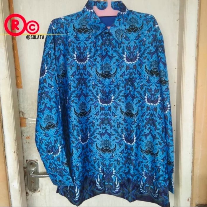 [COD] Baju Batik Pria Korpri / Baju Kemeja Korpri Pria Sutera Silky Limited