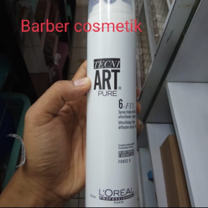 [New Ori] Loreal Professional Tecni Art Pure 6 Fix Air 250 Ml Diskon