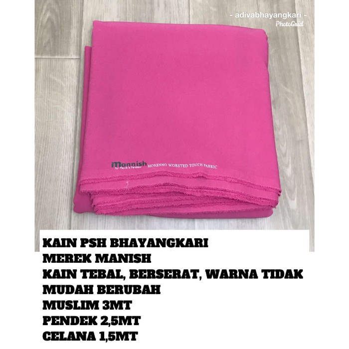 [COD] Kain Psh Bhayangkari Manish 4 Meter Terbatas