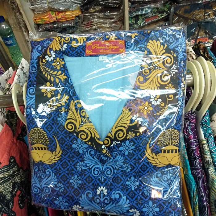 [COD] Baju Korpri Cewek Bahan C50S Motif Terbaru M L Xl Xxl Limited