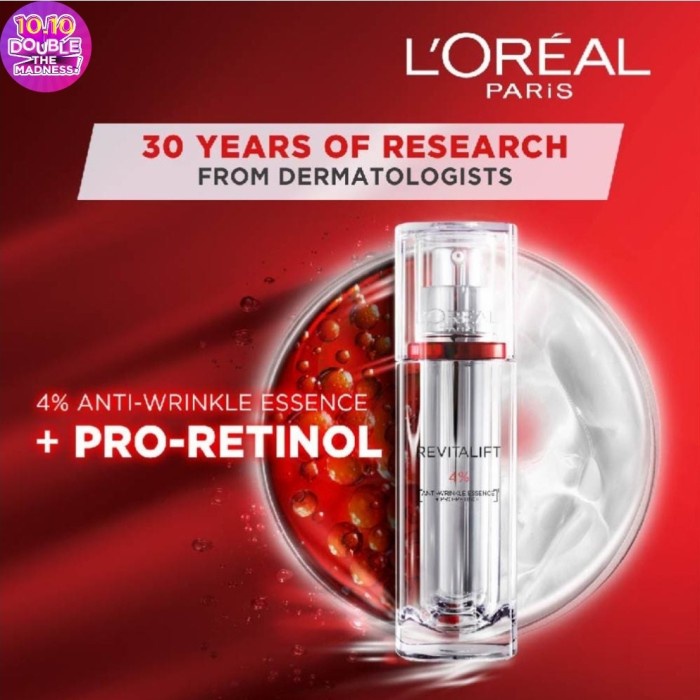 [New Ori] Loreal Revitalift Pro-Retinol Anti Wrinkle Serum Terbaru