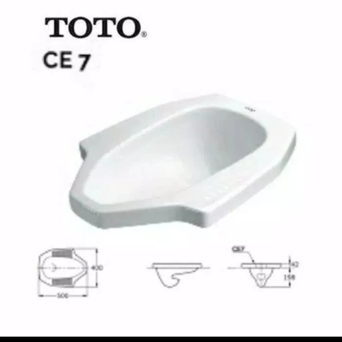 [Ori] Closet Jongkok Toto Ce7 /Closet Jongkok Toto Ce 7 /Closet Toto Diskon