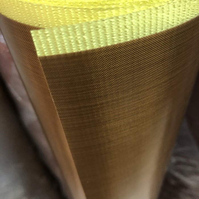 

Ptfe Coated Fiberglass Fabric With Adhesive 0.13 + Lem Kain Teflon