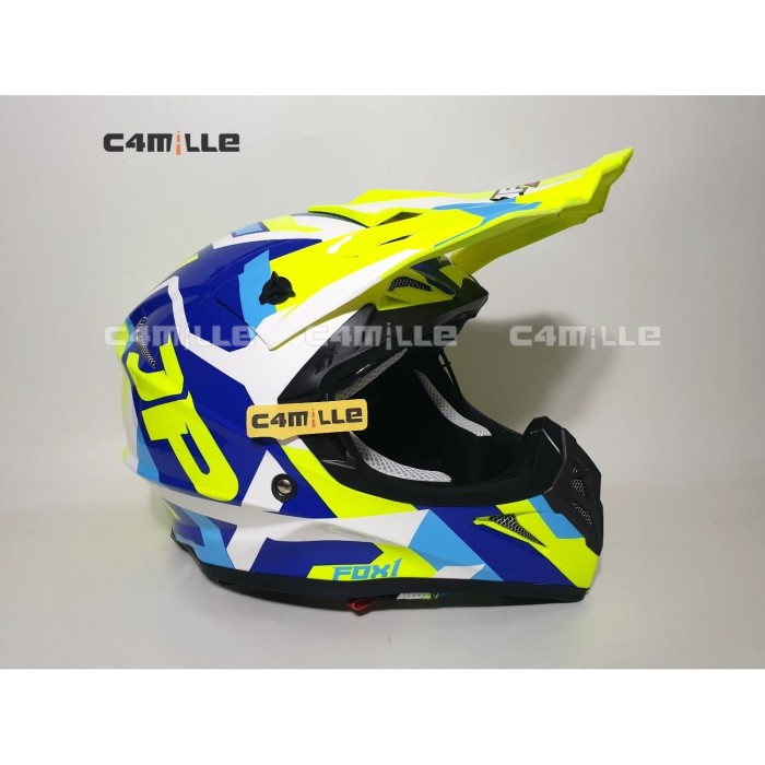 ✨Termurah Helm Jpx Cross X29 Yellow Fluo Gloss Trail Super Cross Limited
