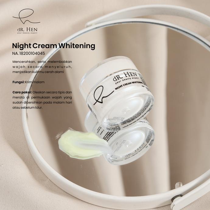 dR Hen - Night Cream Acne / Whitening | Athena Skincare by Dr. Richard