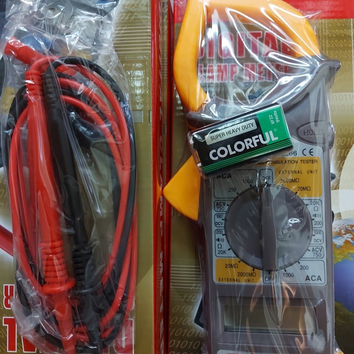 [Original] Clamp Multimeter Digital 266 / Tang Amper Digital Limited