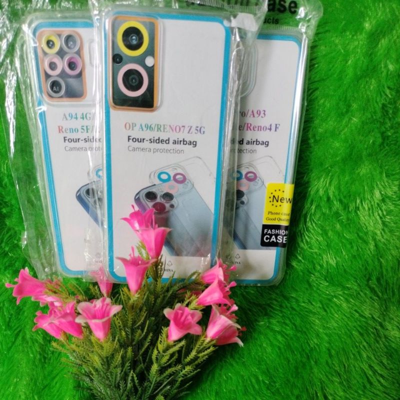 SOFTCASE CASING BENING OPPP RENO8Z.5G/RENO7Z.5g/A96 SILIKON CLEAR SPACE PELINDUNG BELAKANG HP+CAMERA