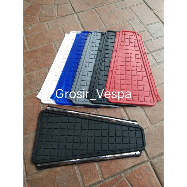 Karet Lidah dek Tengah Vespa PX.Ps.Spartan.Karet Lidah Dek Tengah Mengkilap Vespa PX series