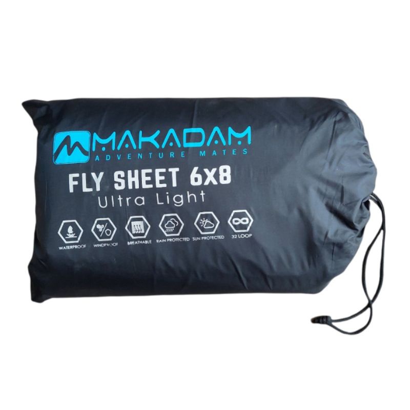 Flysheet Tenda Camping 6X8 Meter Makadam Ultralight