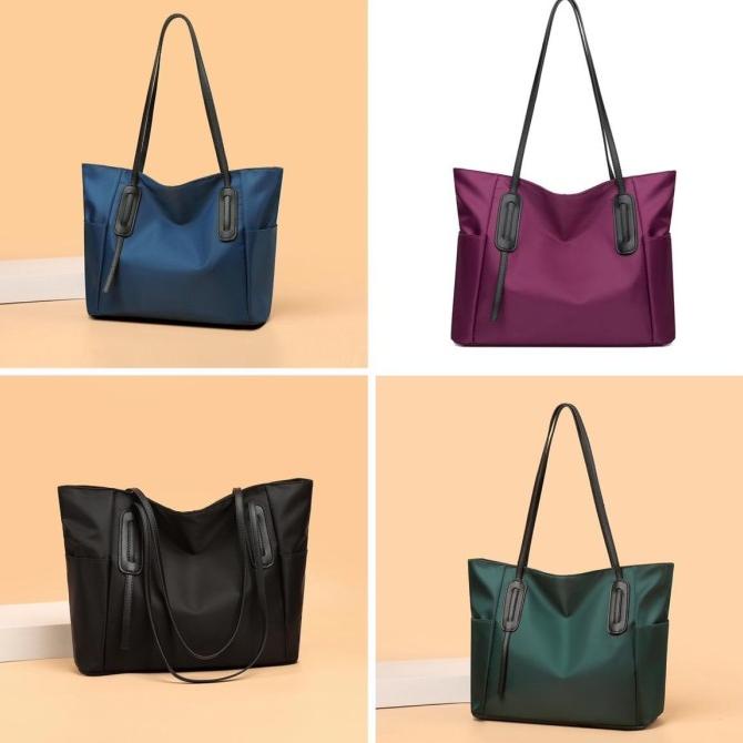 Tote Bag Nilon Colorfull Waterproof Premium Import