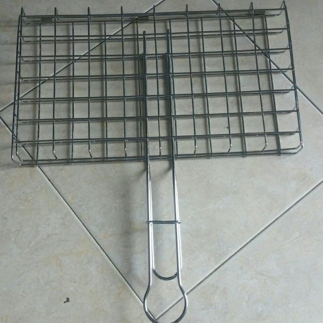alat panggang jepit panggangan ikan stainless