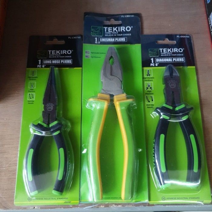 ✅New Tang Potong Tekiro  Tang Jepit Tekiro  Tang Kombinasi Tekiro Set Terbatas