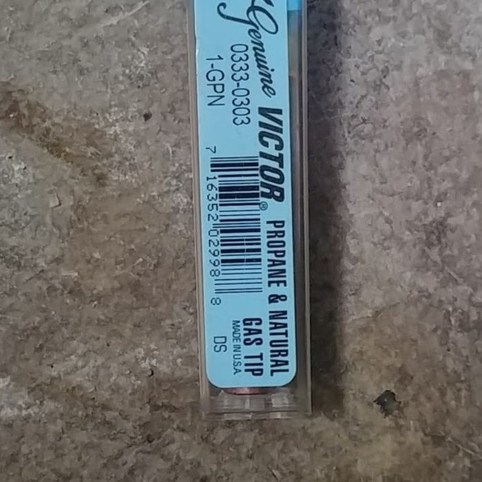 ✅New Nozzle Tip Propan And Nature Gpn No 1Victor Berkualitas