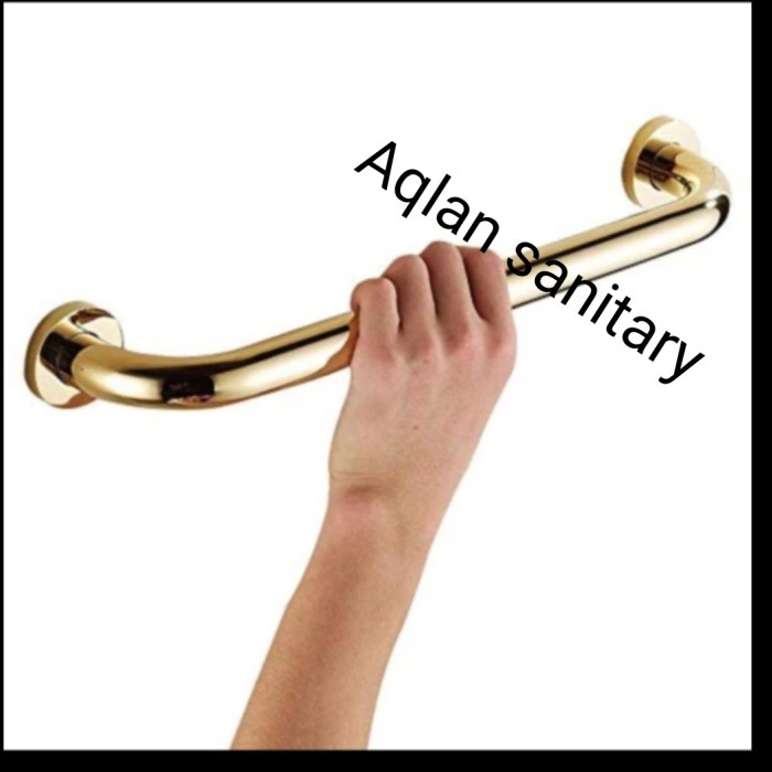 ✅Ori Grib Bar Kamar Mandi Gold 40 Cm / Pegangan Kamar Mandi Gold 40 Cm Diskon