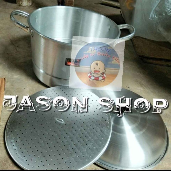 ✅Original Panci Halco 34 Cm Ada Sarang/Steamer Halco 34 Cm/Panci Kukus Halco Terbaru