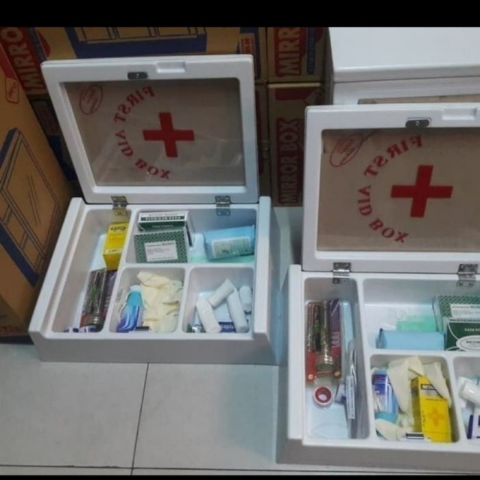 ✅Original Kotak P3K Lengkap  Isi Tipe A / Box P3K Lengkap Dengan Isi Type A Terbatas