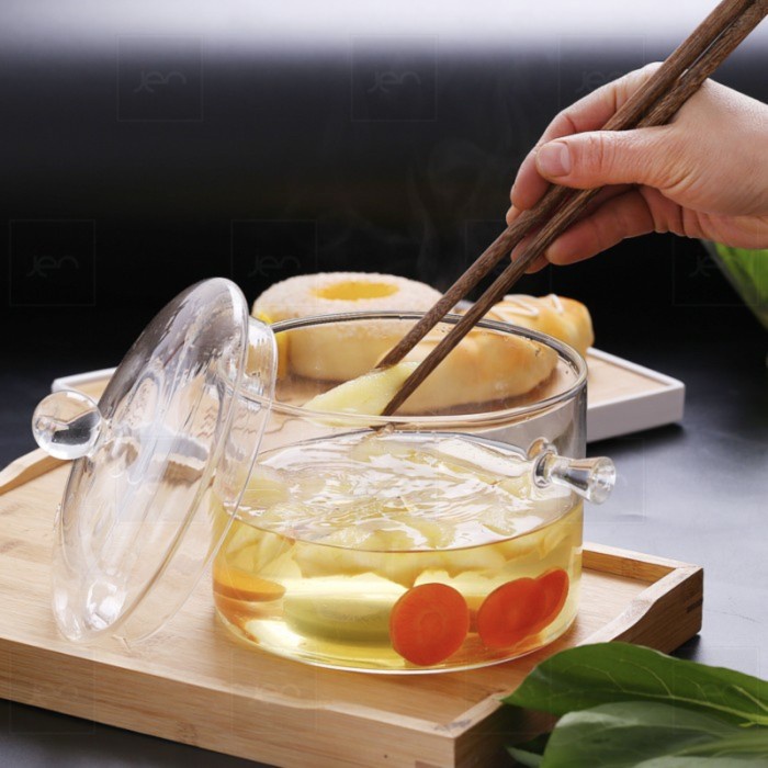 

✅Ready Glass Pan Noodle Korea Pot Limited