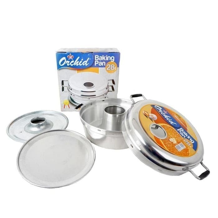 

✅Original Baking Pan Cetakan Kue Bolu Orchid 28 Cm 8 Telur Terbaru