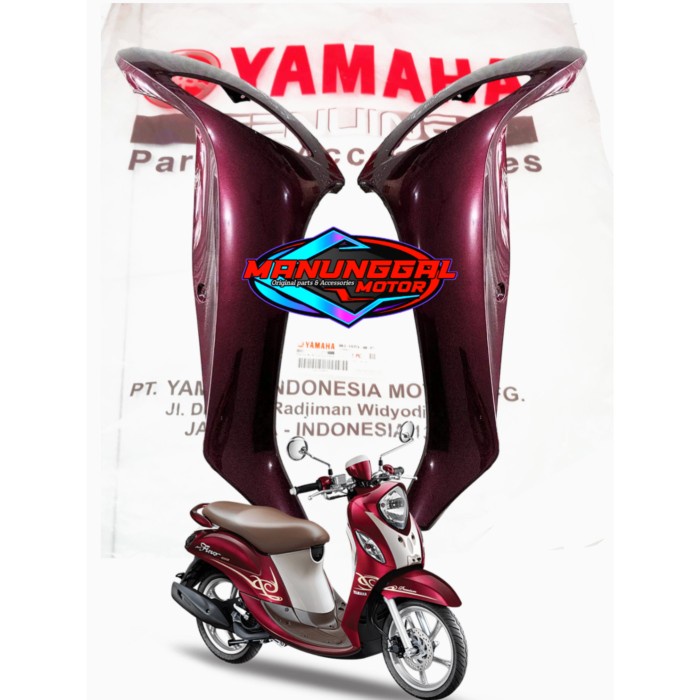 ✅Sale Sayap Depan Fino Fi 115 125 Ungu Kanan Kiri Sepasang 1Yd-F8311-00-P0 Terbaru