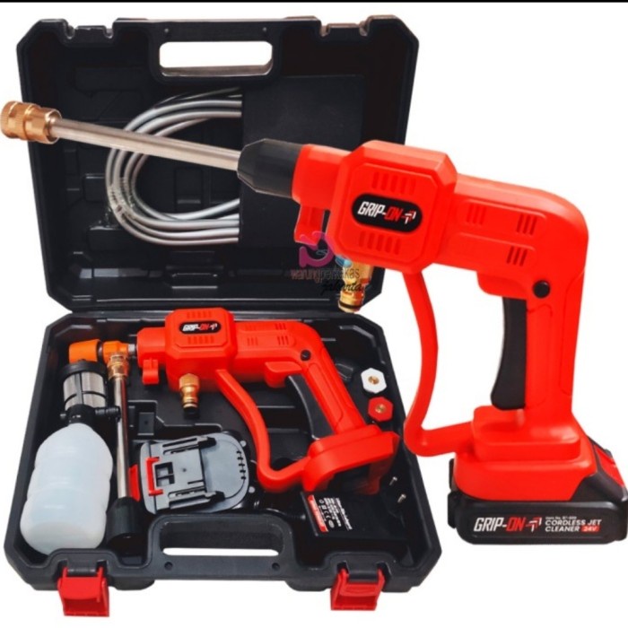 grip on jet cleaner cordless steam