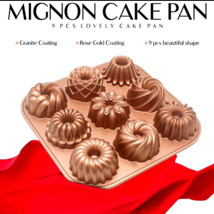 

✅Original Loyang Mignon Cake Pan Signora Loyang Sultan Mini Mignon Signora Berkualitas