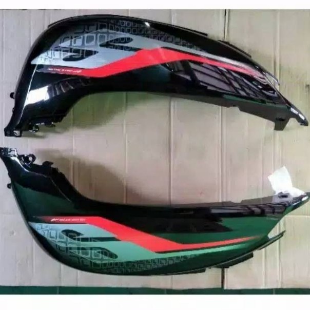 ✨Baru Cover Body Scoopy Donat / Cover Body Scoopy 2017-2019  Striping Terbatas