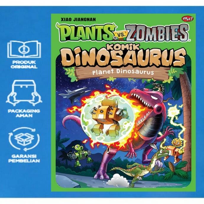 Buku Plants Vs Zombies - Komik Dinosaurus : Planet Dinosaurus