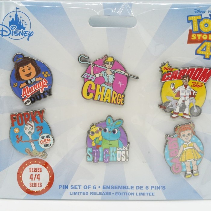 ✨Sale Pin Toy Story 4 Disney Complete Set Pins Terbaru