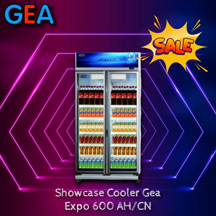 ✨Ready Showcase Cooler Gea 2Pintu Expo800Ah/Cn Gea Showcase Expo800Ahcn Limited
