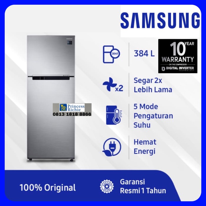 ✨Original Samsung Kulkas 2 Pintu [384L] Rt38K503Js8/Se Terbatas
