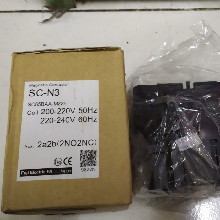 ✨Original Magnetic Contactor Sc-N3 220Vac Diskon