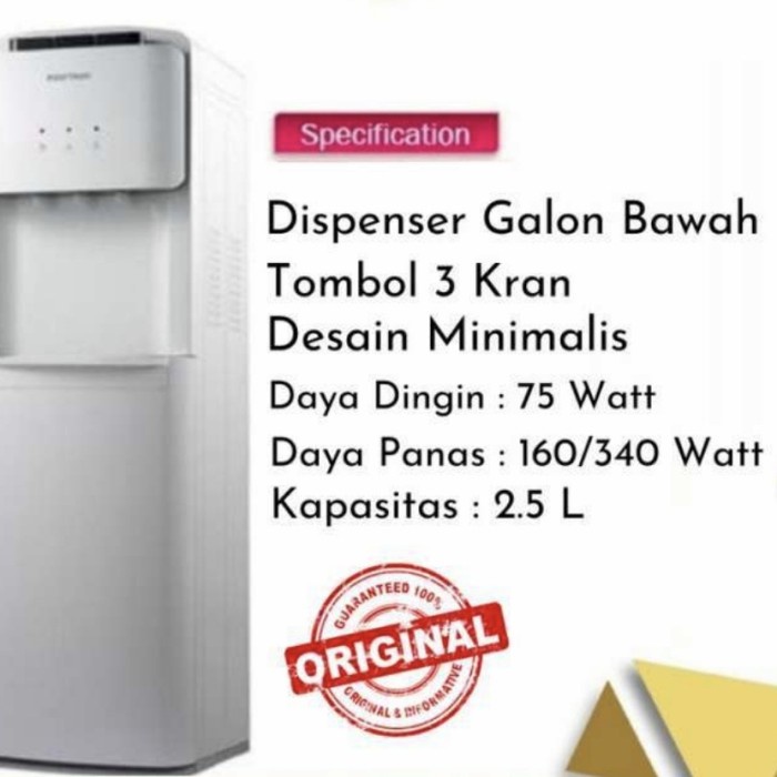 ✨New Ori Polytron Dispenser Galon Bawah 600 Berkualitas