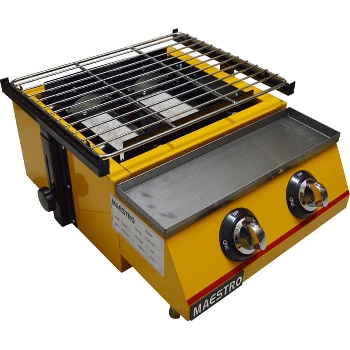 ✨New Ori Gas Roaster Atau Panggangan Sosis 2 Tungku Mt K111 B Maestro Diskon