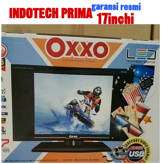 ✨New Tv Led Cina 17In Oxxo Bisa Usb Terbaru