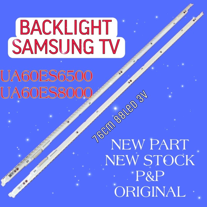 ✨New Led Bl Backlight Tv Samsung Ua60Es8000 Ua60Es6500 Terbaru
