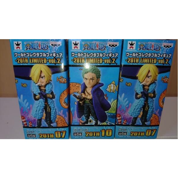 ✨Baru Wcf Sanji Zoro Brook Dan Usop Anniversarry 20Th One Piece Original Terbaru