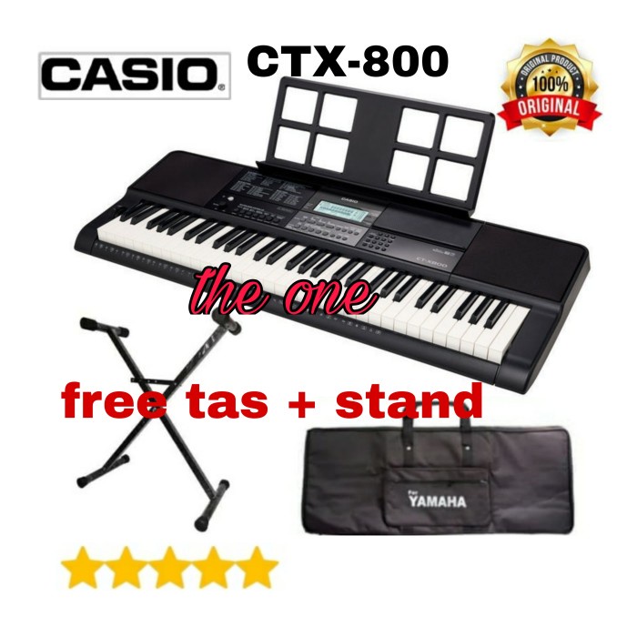 ✨New Keyboard Casio Ctx 800 / Ctx-800 / Ctx800 Original Diskon