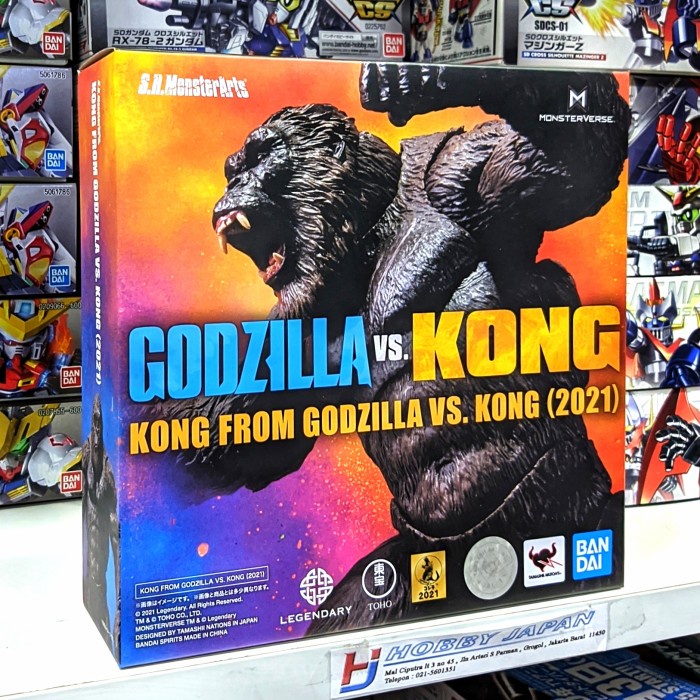 ✨Baru Shm Sh Monster Arts Kong From Godzilla Vs Kong 2021 Diskon