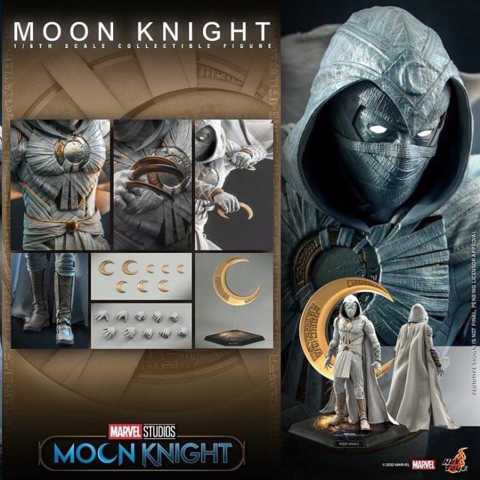 ✨Baru Hot Toys Tms075 Moon Knight Hottoys Disney Marvel Diskon