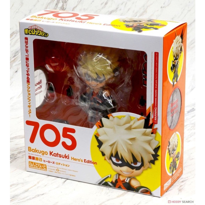 ✨Baru Nendoroid Katsuki Bakugo - Hero'S Edition Limited