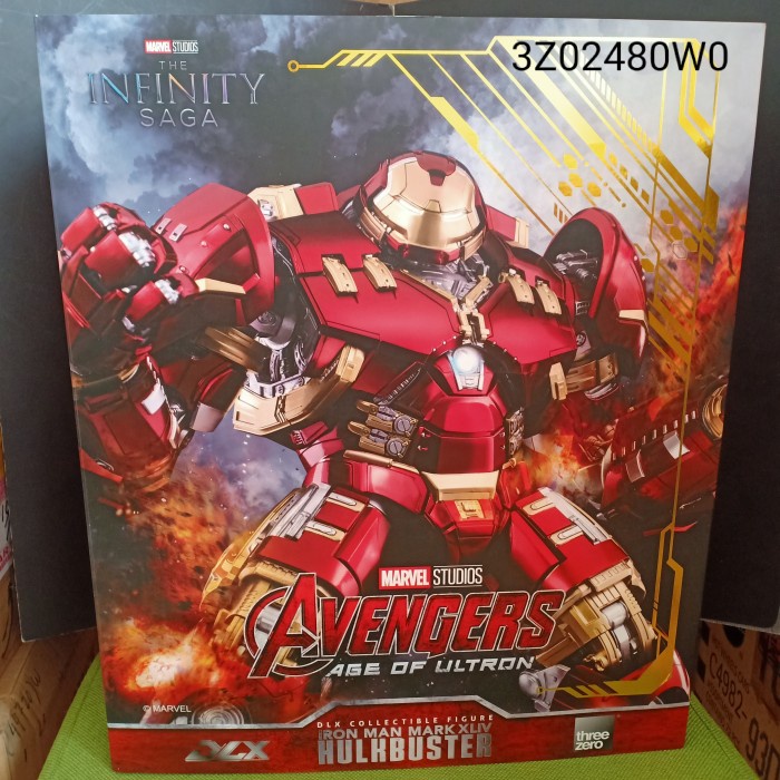 ✨Baru Figure 1:12 Threezero Dlx3Z02484Wo Marvel Saga Hulkbuster Hasbro Ori Terbaru