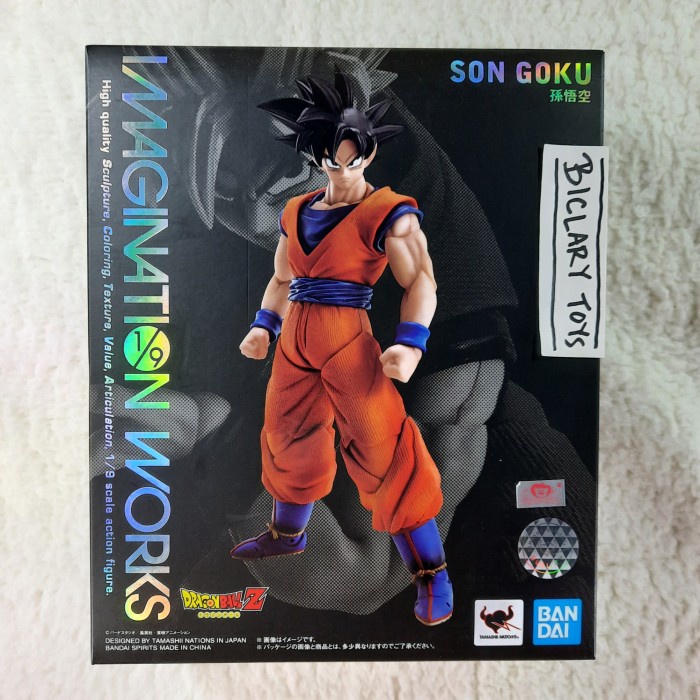 [Ori] Imagination Works Son Goku Dragon Ball Z Super Saiyan Normal Earth Shf Terbaru