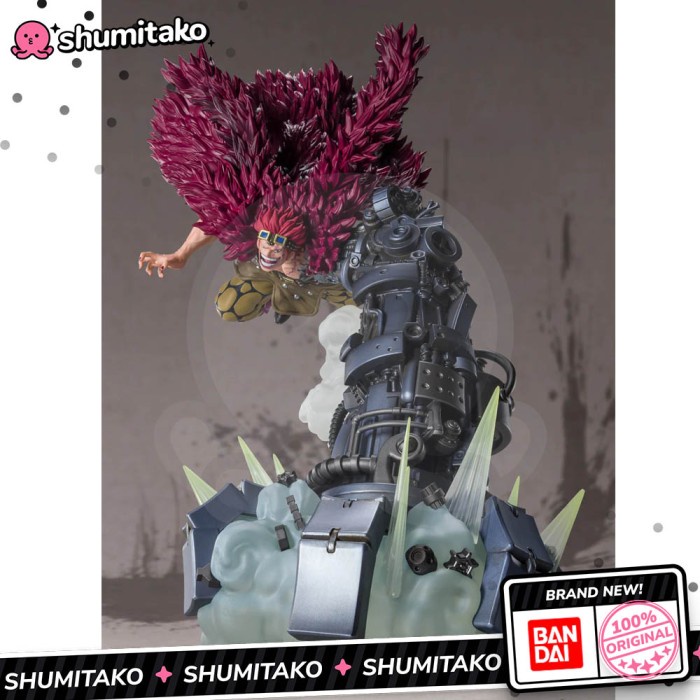 ✨Baru One Piece Figuarts Zero Eustass Kid Monster Battle Onigashima Bandai Terbatas