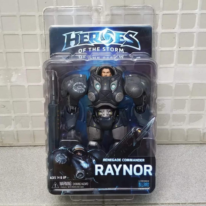 ✨Baru Neca Heroes Of The Storm Jim Raynor Renegade Commander Starcraft Terbaru