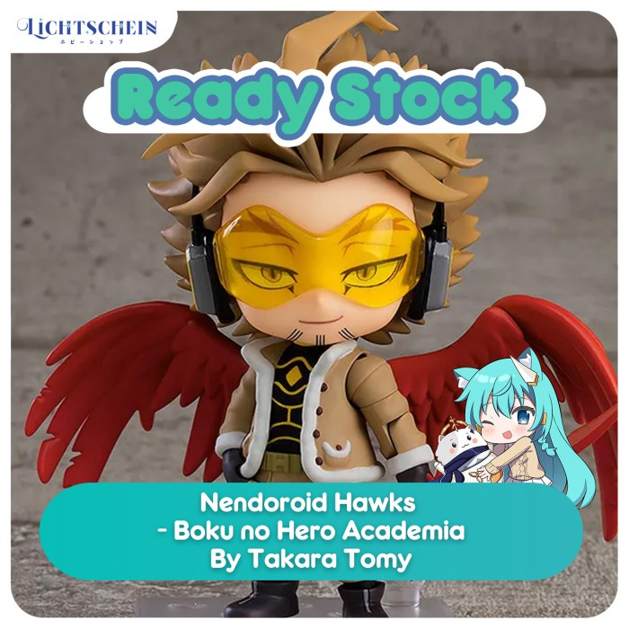 ✨Baru Nendoroid 2065 Hawks - Boku No Hero Academia Limited