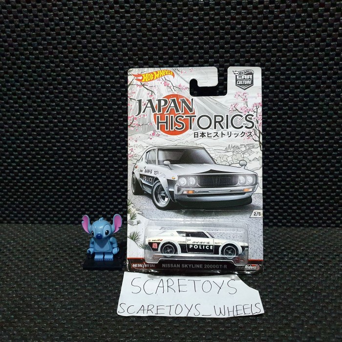 ✅Termurah Hot Wheels Nissan Skyline 2000 Gtr Gt R Kenmeri Japhis Japan Historics Berkualitas