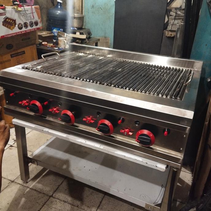 kompor grill/ pemanggang steak/daging