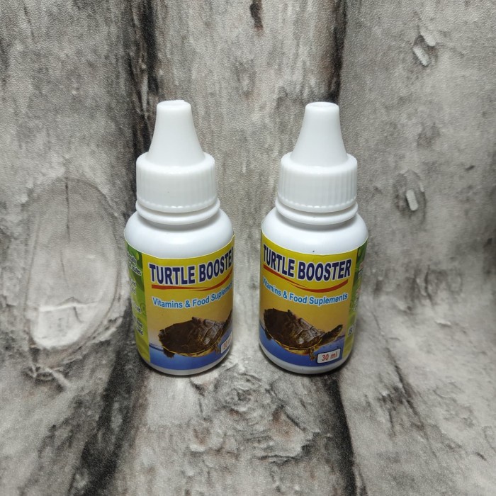 (SALE PROMO) Turtle booster vitamin kura kura air & darat sulcata emys bulus BERMUTU