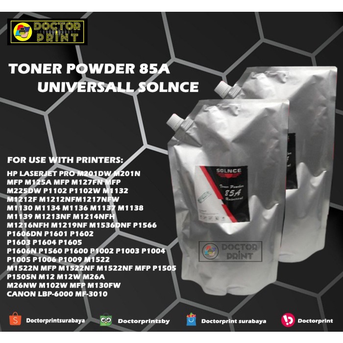 

Toner Powder 85A Universall Solnce